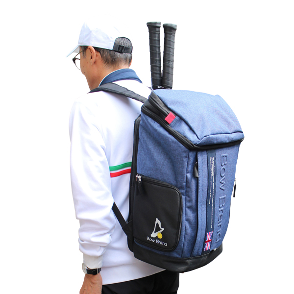 テニック / BOW Back Pack／バックパック／ラケット2本収納可（BOW